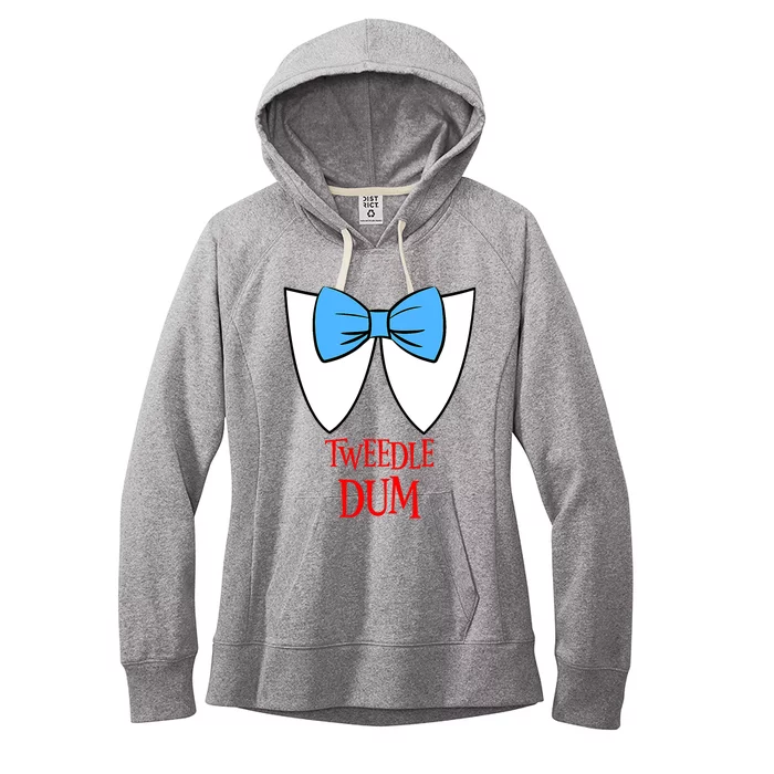 Tweedle Dum Costume Halloween Fairytale Character Women's Fleece Hoodie