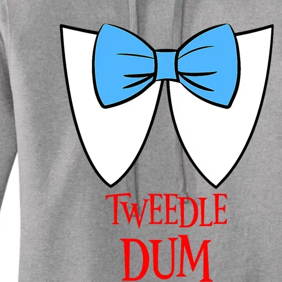 Tweedle Dum Costume Halloween Fairytale Character Women's Pullover Hoodie