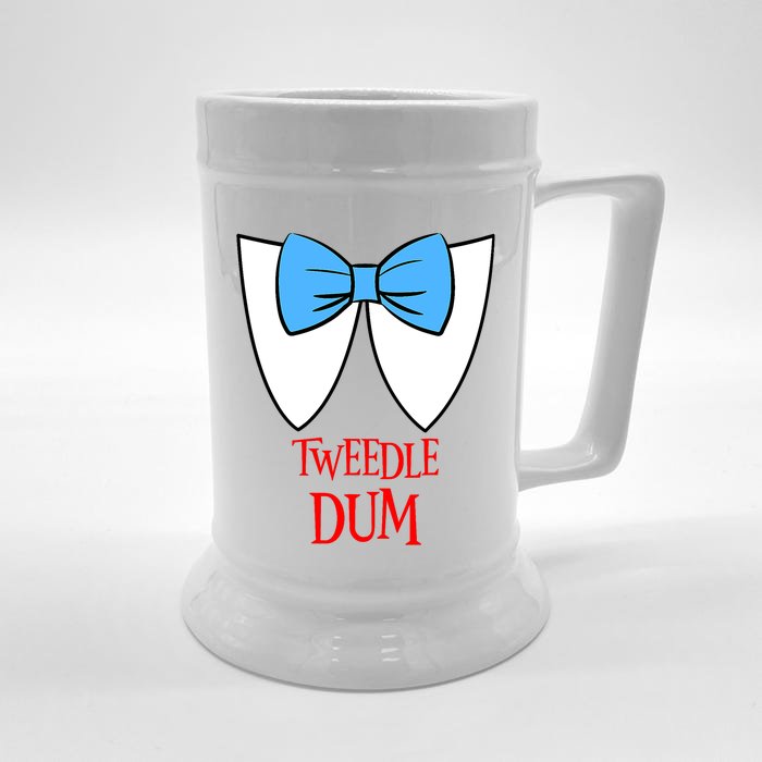 Tweedle Dum Costume Halloween Fairytale Character Front & Back Beer Stein