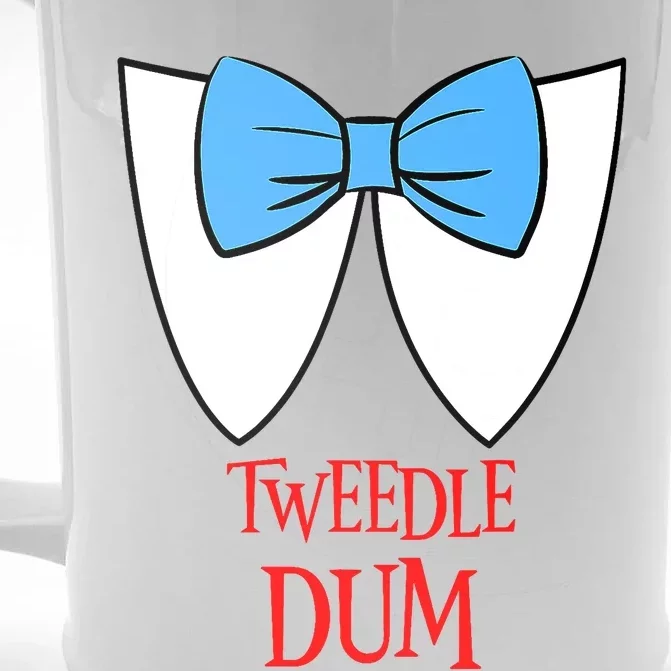 Tweedle Dum Costume Halloween Fairytale Character Front & Back Beer Stein