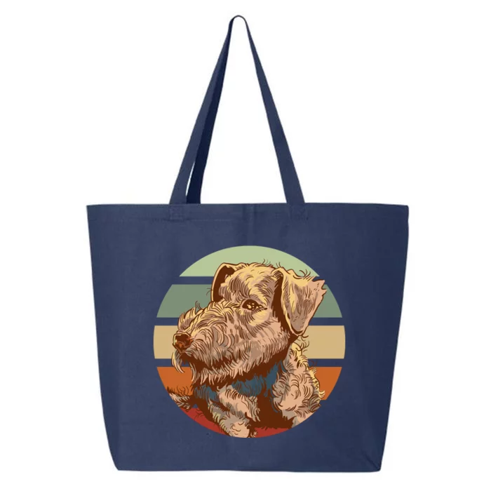 Terrier Dog Cute Sunset 25L Jumbo Tote