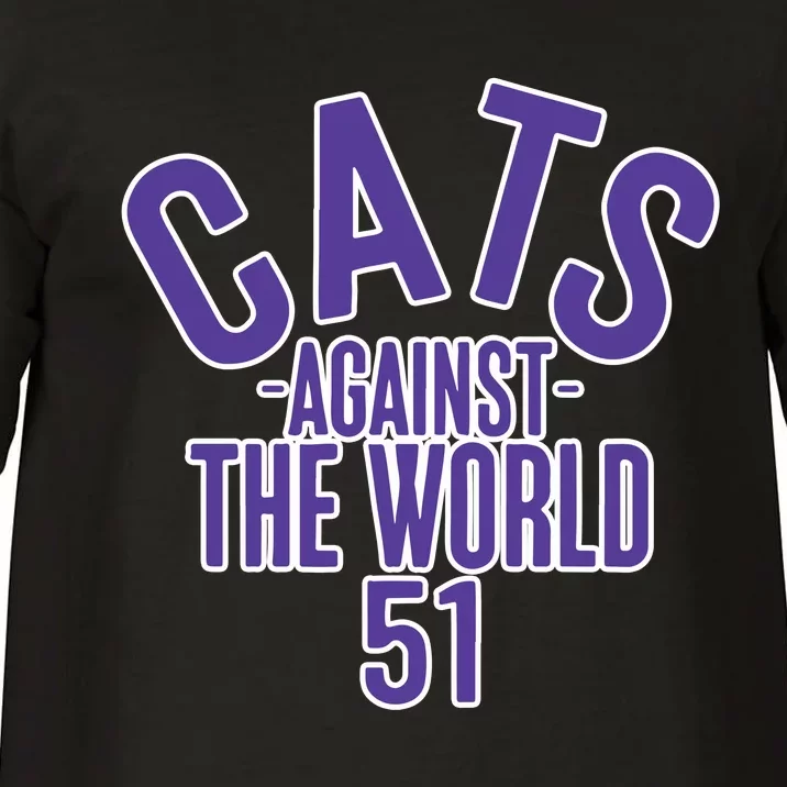 Tone Deaf Cats Against The World Comfort Colors T-Shirt