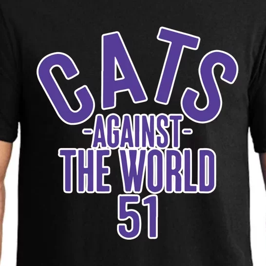 Tone Deaf Cats Against The World Pajama Set