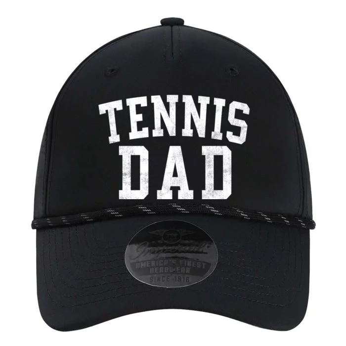 Tennis Dad Classic Bold Font FatherS Day Daddy Performance The Dyno Cap