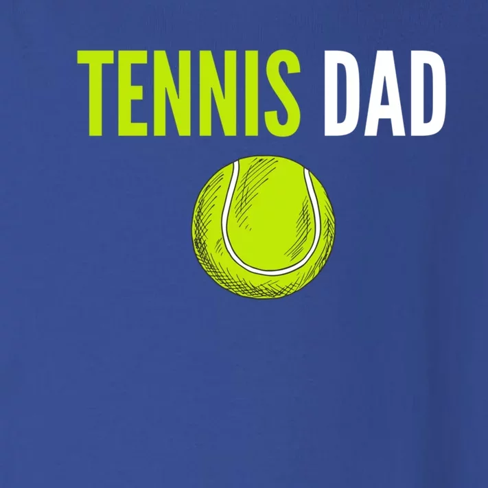 Tennis Dad Cute Gift Tennis Ball Funny Tennis Dad Cute Gift Toddler Long Sleeve Shirt