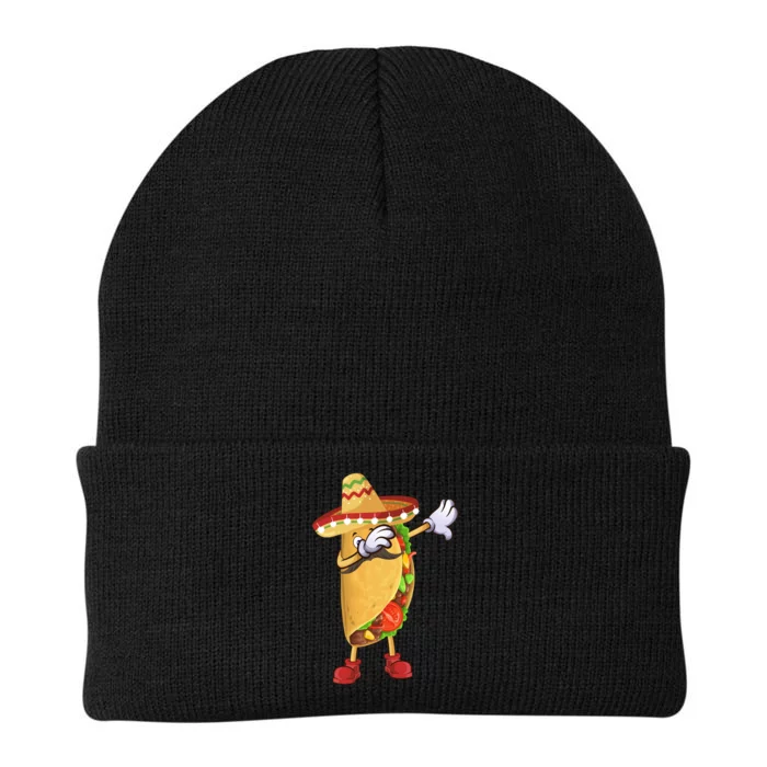 TACOS DABBING CINCO DE MAYO T Knit Cap Winter Beanie