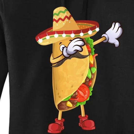 TACOS DABBING CINCO DE MAYO T Women's Pullover Hoodie