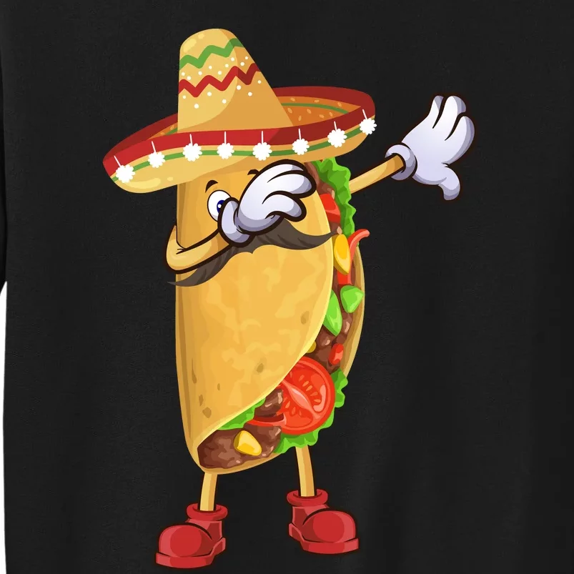 TACOS DABBING CINCO DE MAYO T Tall Sweatshirt