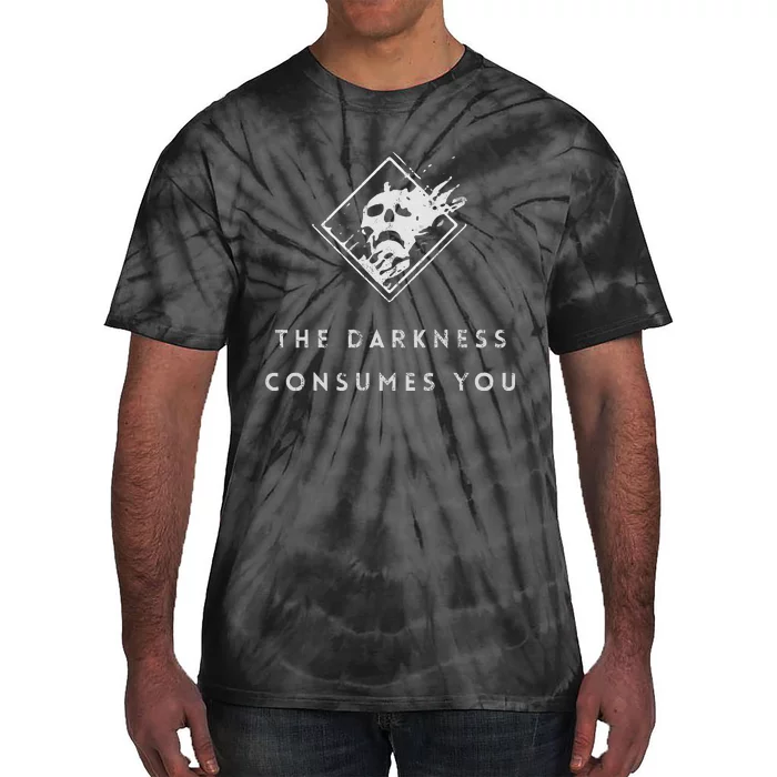 The Darkness Consumes You Gamer Guardian Tie-Dye T-Shirt