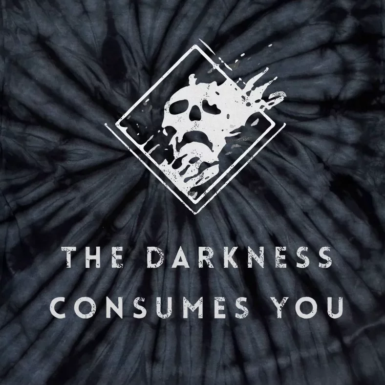 The Darkness Consumes You Gamer Guardian Tie-Dye T-Shirt