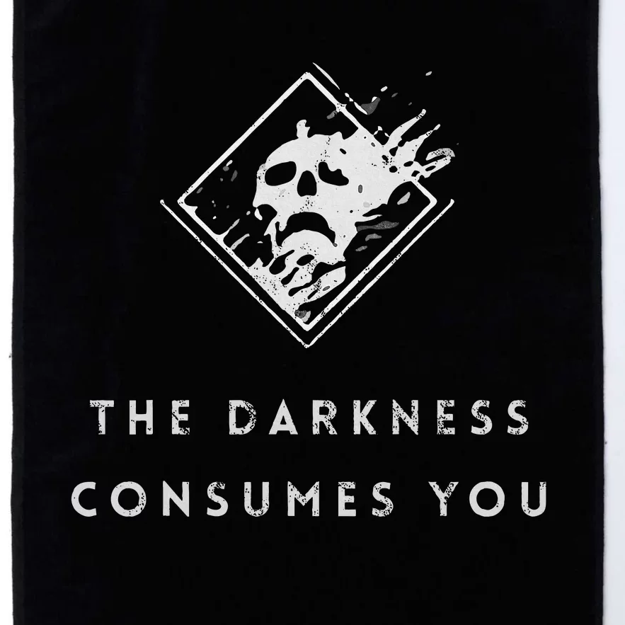 The Darkness Consumes You Gamer Guardian Platinum Collection Golf Towel