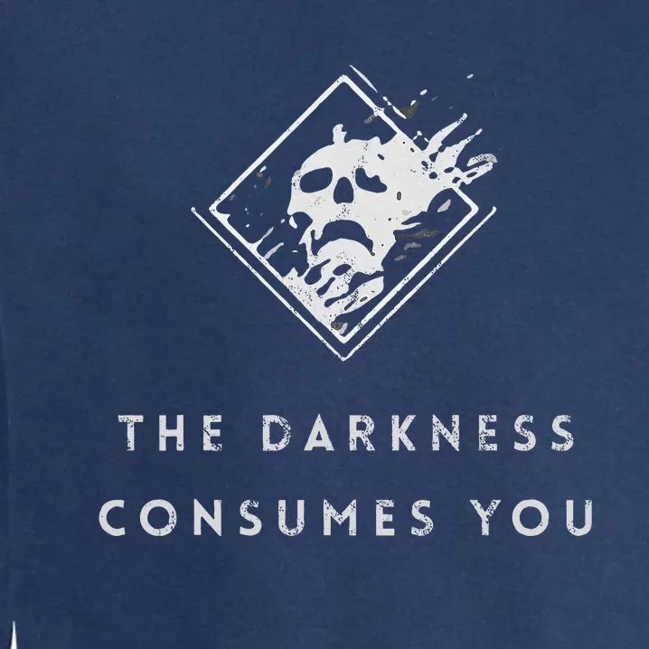 The Darkness Consumes You Gamer Guardian Garment-Dyed Sweatshirt