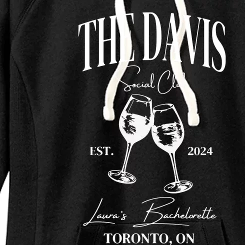 The Davis Club Bachelorette Party Women's Fleece Hoodie