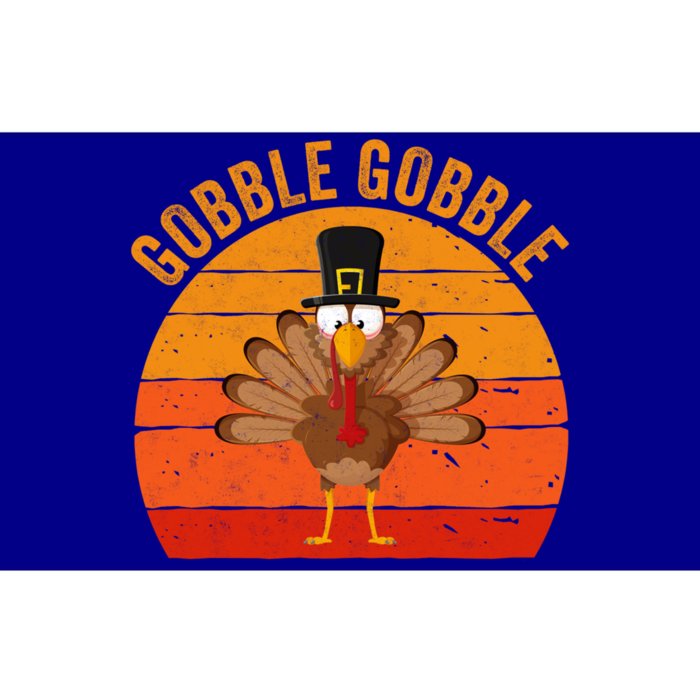 Turkey Day Cute Gift Gobble Gobble Thanksgiving Day Gift Bumper Sticker