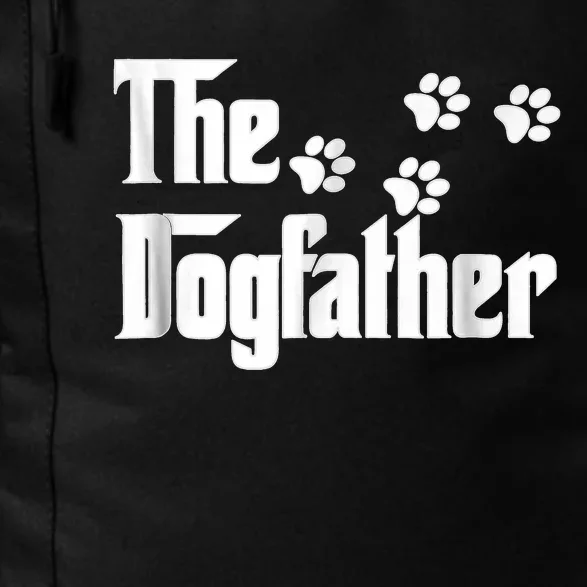 The Dogfather Dad Fathers Day Gift Dog Lover Premium Daily Commute Backpack