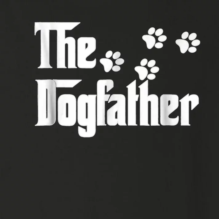 The Dogfather Dad Fathers Day Gift Dog Lover Premium Toddler Long Sleeve Shirt