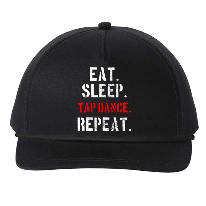 Tap Dance Dancer Vintage Funny Gift Cute Gift Snapback Five-Panel Rope Hat