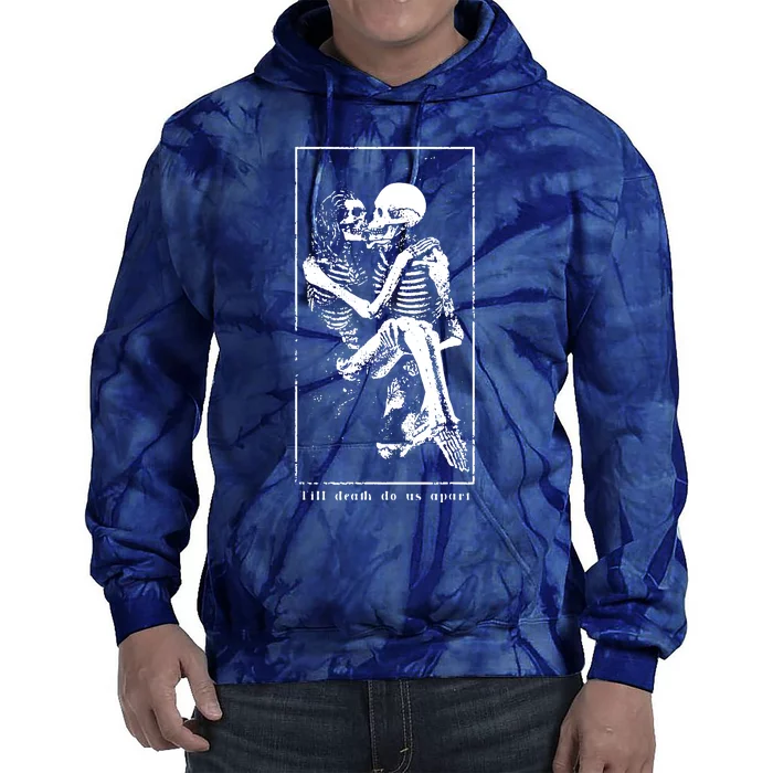 Till Death Do Us Apart Tie Dye Hoodie