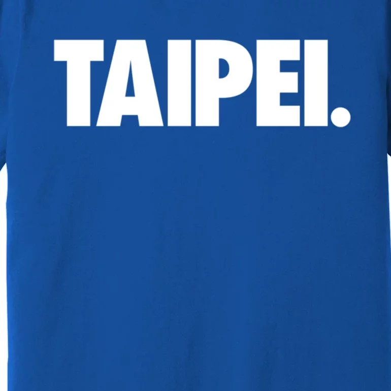 Taipei Dot Design Taipei Taiwan Gift Premium T-Shirt