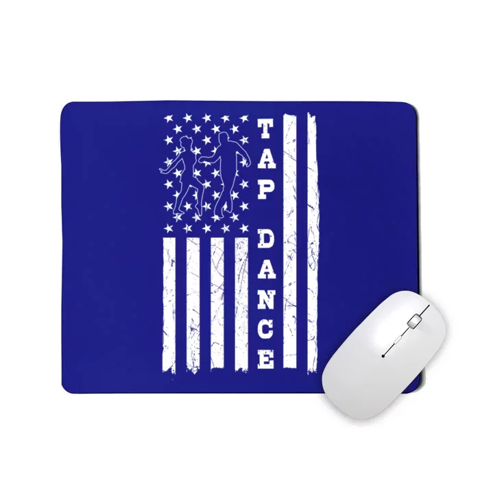 Tap Dance Dancing Tapping Dancer Independence Day Patriotic Gift Mousepad