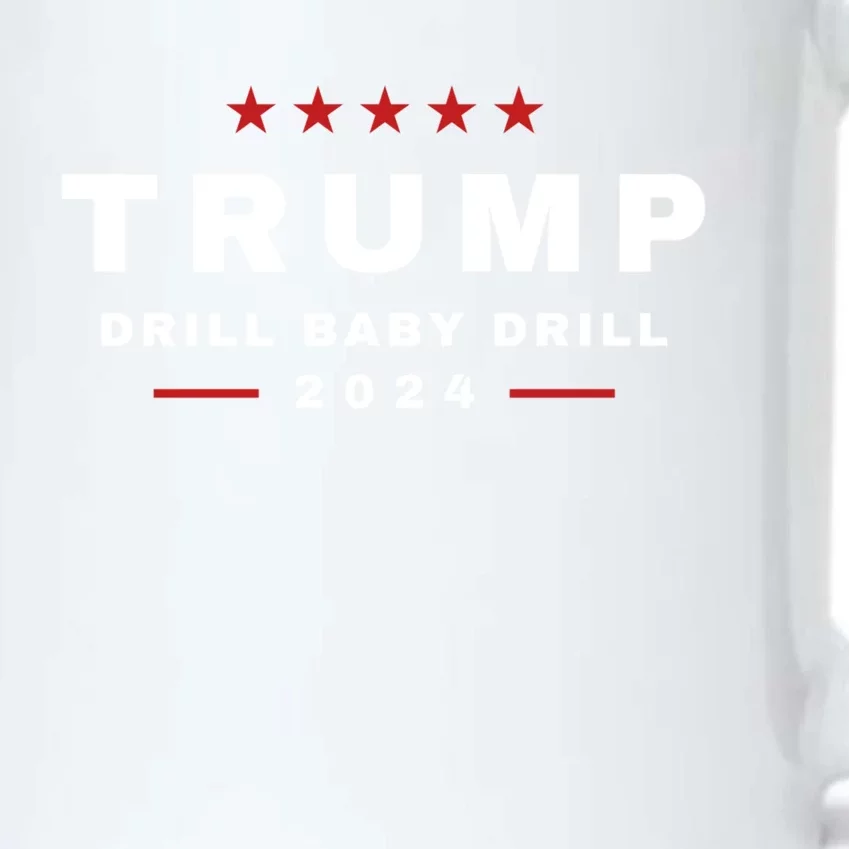 Trump Drill Drill 2024 Usa Maga Republican 4th Of July Cute Gift Black Color Changing Mug