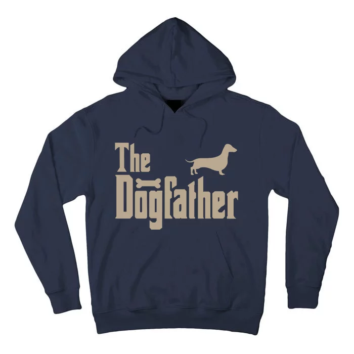 The Dogfather Dachshund Dog Lovers Tall Hoodie