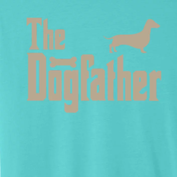 The Dogfather Dachshund Dog Lovers ChromaSoft Performance T-Shirt