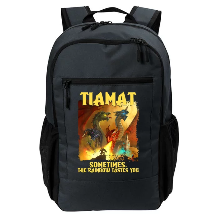 TIAMAT DnD Dragon Sometimes The Rainbow Tastes You Daily Commute Backpack