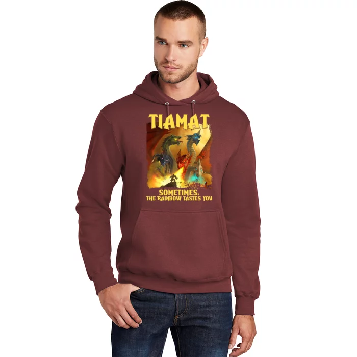 TIAMAT DnD Dragon Sometimes The Rainbow Tastes You Hoodie