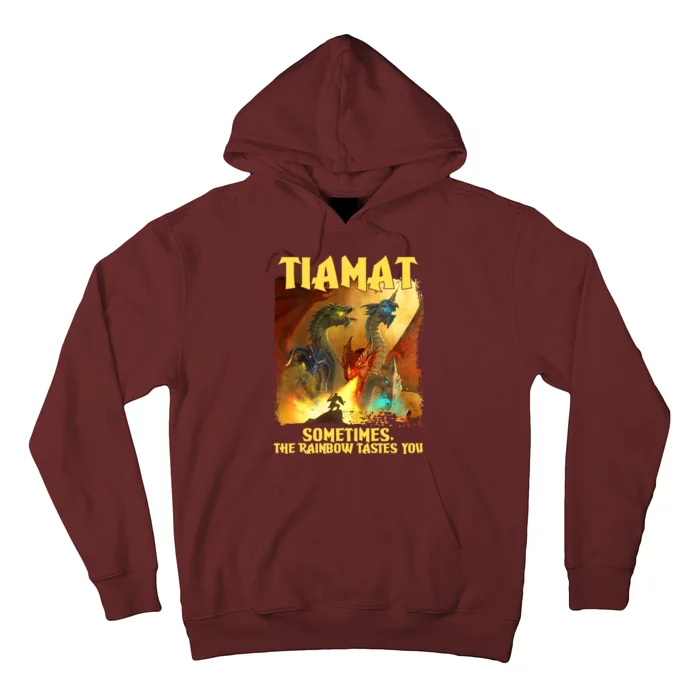 TIAMAT DnD Dragon Sometimes The Rainbow Tastes You Hoodie