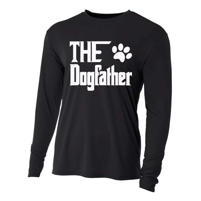 The Dogfather Dog Father Dad Cooling Performance Long Sleeve Crew