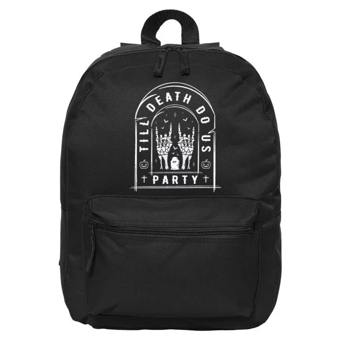 Till Death Do Us Party For Bachelor Halloween Gifts 16 in Basic Backpack