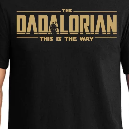 The Dadalorian Dad Papa Papalorian This Is The Way Pajama Set