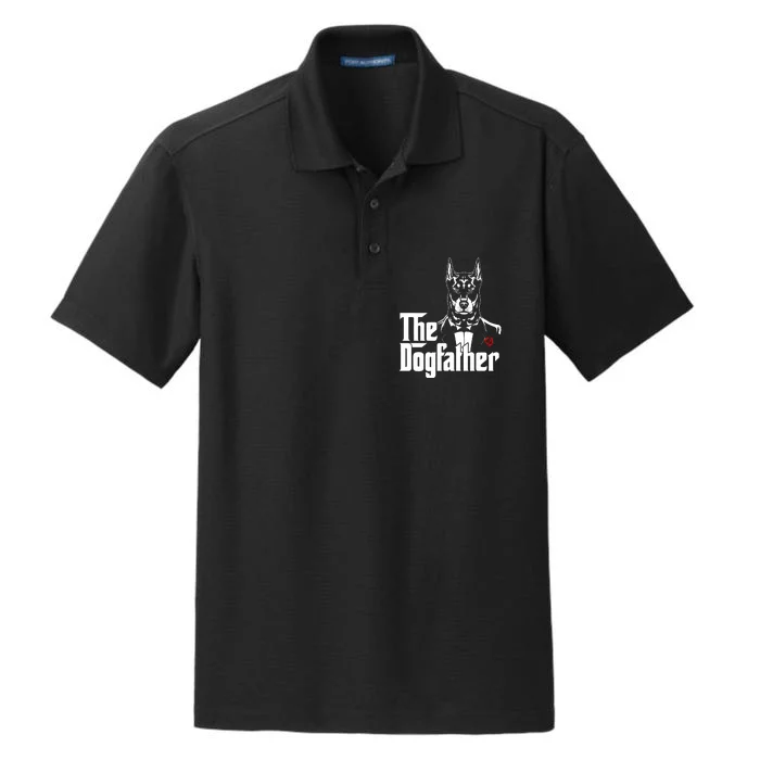 The Dogfather Dorbermann Dry Zone Grid Performance Polo