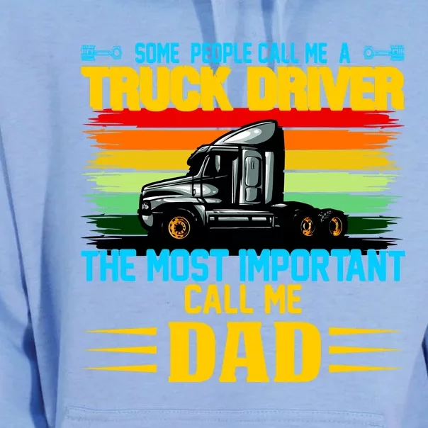 Truck Driver Dad Gift Unisex Surf Hoodie