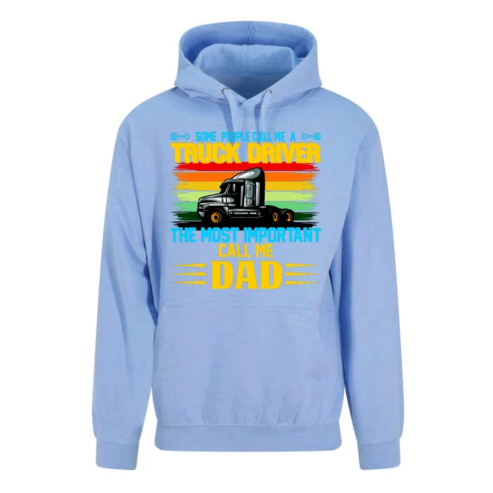 Truck Driver Dad Gift Unisex Surf Hoodie