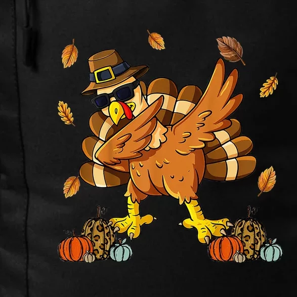 Thanksgiving Day Dabbing Turkey Pilgrim Daily Commute Backpack