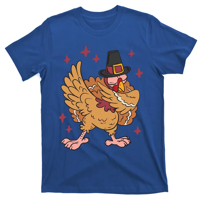 Thanksgiving Day Dinner Dabbing Turkey Pilgrim Dab Dance Meaningful Gift T-Shirt