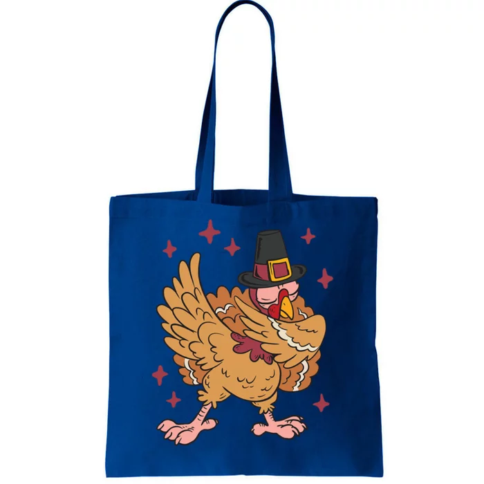 Thanksgiving Day Dinner Dabbing Turkey Pilgrim Dab Dance Meaningful Gift Tote Bag