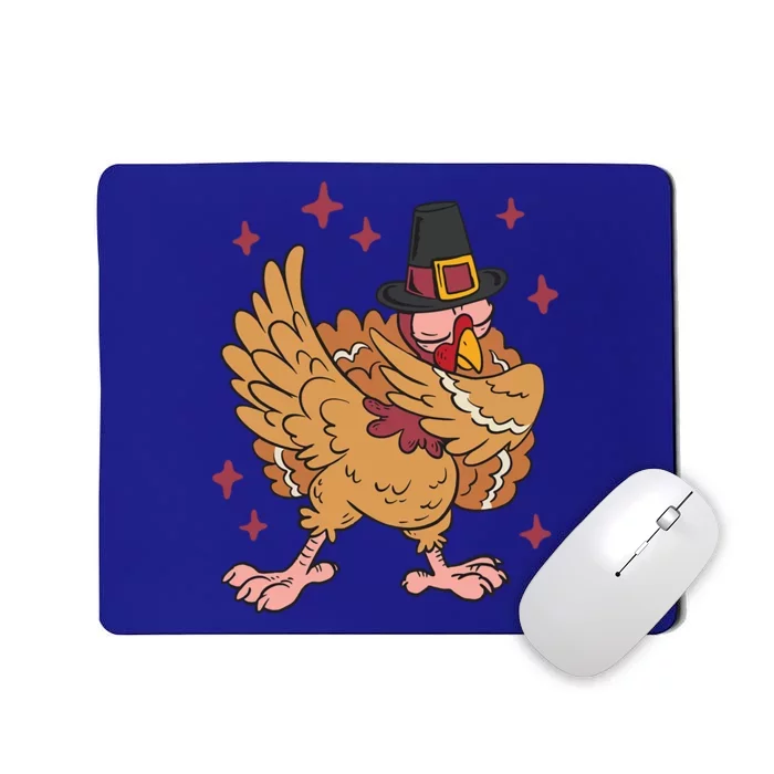 Thanksgiving Day Dinner Dabbing Turkey Pilgrim Dab Dance Meaningful Gift Mousepad