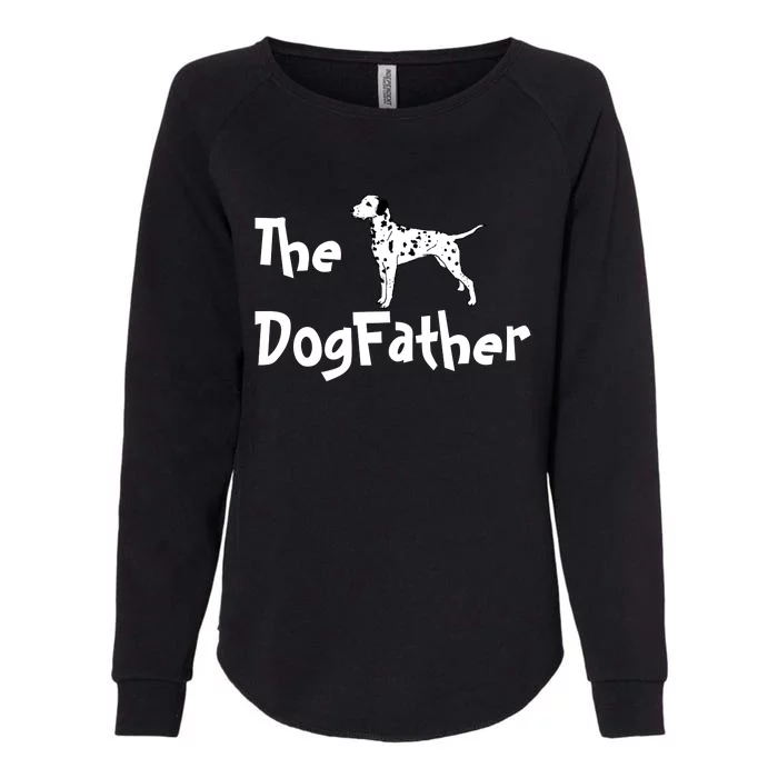 The DogFather Dalmatian Womens California Wash Sweatshirt