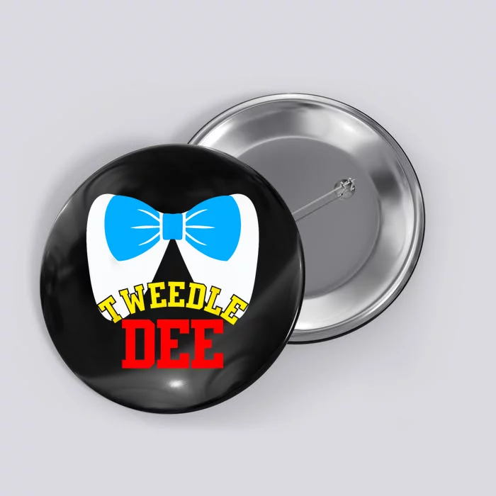 Tweedle Dee Dum Funny Matching Halloween Costume For Couples Button