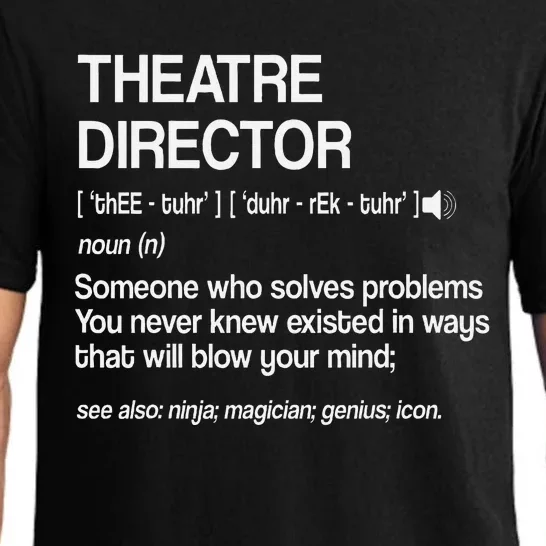 Theater Director Definition Broadway Musical Theatre Pajama Set