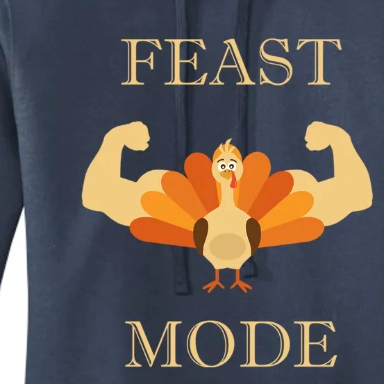 Thanksgiving Day Design Feast Mode And Gift Women's Pullover Hoodie