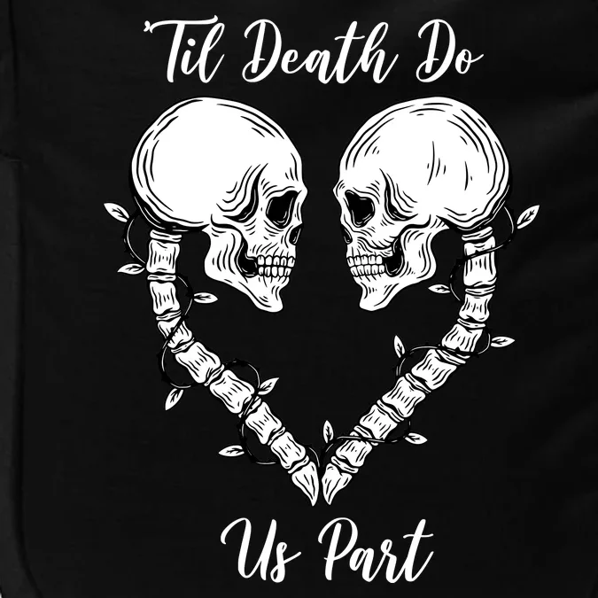 Til Death Do Us Part Skeleton Heart Impact Tech Backpack