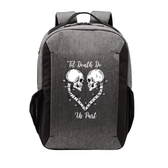 Til Death Do Us Part Skeleton Heart Vector Backpack