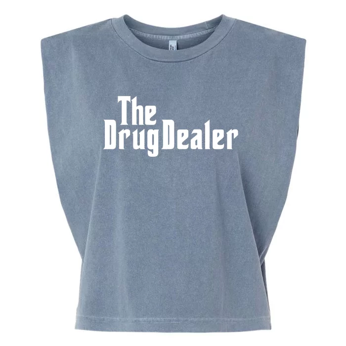 The Drug Dealer Funny Pharmacist Halloween Costume Herbalist Garment-Dyed Women's Muscle Tee