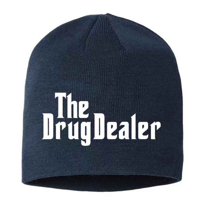 The Drug Dealer Funny Pharmacist Halloween Costume Herbalist 8 1/2in Sustainable Knit Beanie