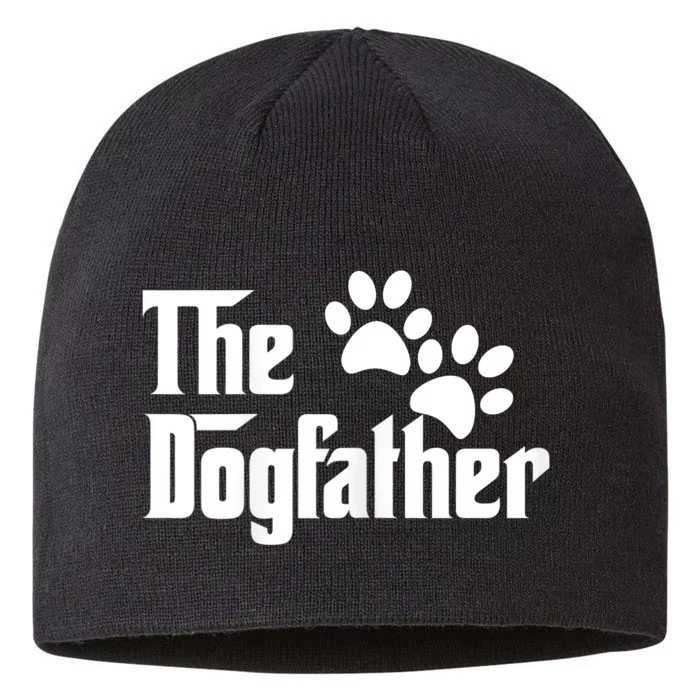 The Dogfather Dog Father Pet Owner 8 1/2in Sustainable Knit Beanie