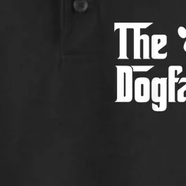 The Dogfather Dog Father Pet Owner Dry Zone Grid Performance Polo